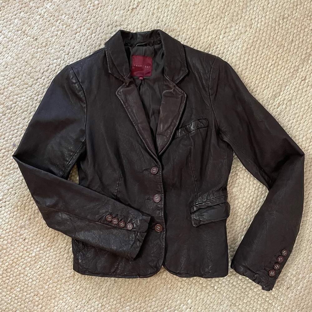 Leather jacket